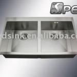 304 double bowl stainless steel sink kitchen SD8851Z