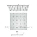 5 star new square shower head (stainless steel 304) KX-81-21