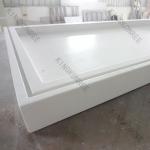 Acrylic solid surface stone resin shower tray KKR-12081327