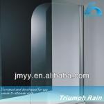 AOOC1506CL Flag-shape tempered glass frameless bath shower screen AOOC1506CL