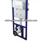 Bathroom wall hung toilet with wall mounted toilet tank 100DL