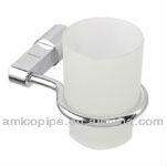 Brass/Zinc/Stainless Steel Single Tumbler Holder with Cup QB0910