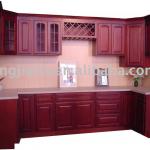 Cherry Wood Kitchen Cabinet HJKC-68