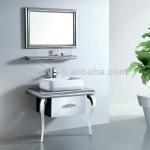 Classic Fix-to-Wall Stainless Steel Bathroom Cabinet Bathroom Furniture (HJ-6022) HJ-6022