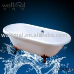 claw feet acrylic bathtub WTM-02811