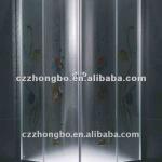 Curved glass for shower cabin 800*300