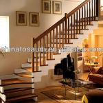 durable and modern interior stainless steel staircase design/curve stairway staircase