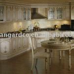 European/American style wooden kitchen cabinet,white color B11001