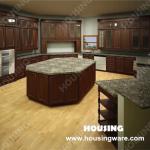 Fully customized traditional painted kitchen design, painted solid wood kitchen cabinets ,wood country style USA villa kitchen