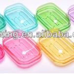 Good quality transparent plastic soap dish Good quality transparent plastic soap dish