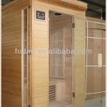 high quality and cheap price Infrared sauna room 3 person dry sauna room Hex- GC002SHb