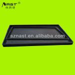 Hotel Durable Black Color Large ABS Plastic Tray N1005