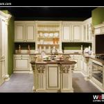 Irregular shaker style maple kitchen cabinet Calliope Modular kitchen systems