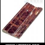 line moulded marble border LONGTOPS stone border