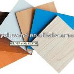 Melamine faced particle board