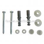 Metal plated toilet install bolts/fastener/screw T40009