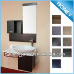 modern MDF bathroom cabinet with ceramic basin 3722