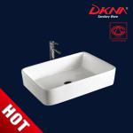 New design hot sell bathroom ceramic wash basin 6518