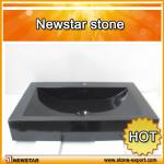 Newstar black granite vanity sink sink