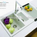 One &amp; Half Bowl Composite Kitchen Sink Largo