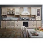 OPPEIN Oak Solid Wood Kitchen Cabinet Design OP12-L001