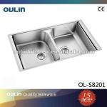 Oulin kitchen sink stainless steel (OL-S8201) OL-S8201