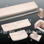 Pink bathroom ceramic accessories set G014-D