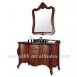 Popular European classical luxury bathroom vanity V-19883