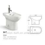 sanitaryware bathroom ceramic bidet B17