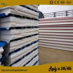 sliding sandwich prefabricated roofs panels V960/V980