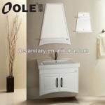 slim wall mounted corner bathroom cabinet V07553