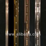 stainless steel ceramic tile border profiles, decorative border profiles CRYSTAL