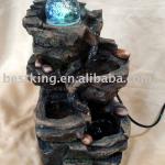 Stone fountain with ball and led for craft BK8050 BK8050