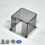 Tea Color PMMA Paper Holder,Acrylic Paper Holder For Office Or Bank RA1392901