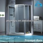 tempered glass enclosed shower bath combo ACSC2801CL