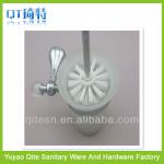 toilet brush holder with acrylic ball QT-C009