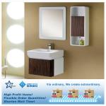 Wall Hung Bathroom Wooden Vanity Unit Side Cabinet Basin&amp; Matching Mirror B150060049