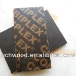 WBP black and brown Film faced shuttering plywood from Linyi Shandong China F1800G1P