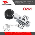 0261 Door hardware kitchen cabinet hinges types 26mm cup glass door hinge O261 glass hinge