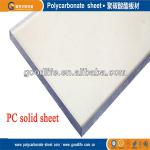 1.22 x 2.44m unbreakable plastic polycarbonate solid sheet GLS11