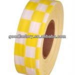 1&quot;x150&#39;x2mil Checkerboard Survey tape GF-F001