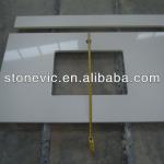 Bianco river Silestone Quartz top