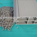 Extrusion polyvinyl chloride rigid window and door profile