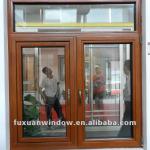 Aluminium-wood composite casement/ hinged window