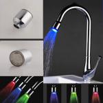 Colorful led kitchen faucet head