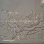 Beige marble relief