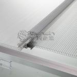 100% BAYER material 10 years guarantee polycarbonate locking sheet u-lock