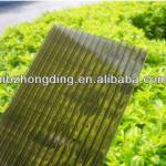 100% virgin lexan twin-wall hollow bronze polycarbonate sheet bronze polycarbonate sheet