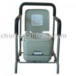 10L Portable Toilet and Armrest Bracket CHH-PT-10