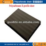 10mm soundproof &amp; fireproof polycarbonate sheet GLH44